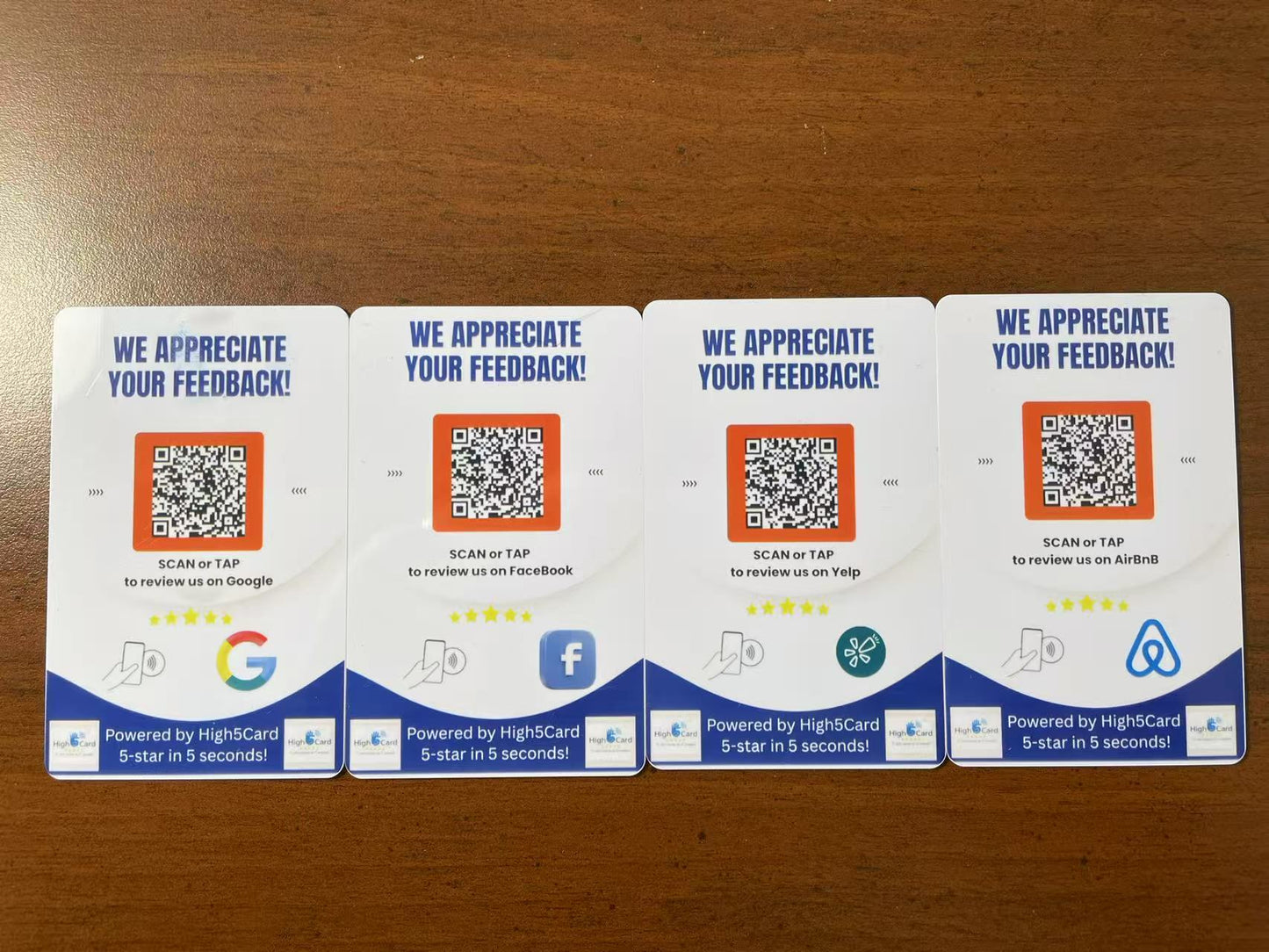 Review Tap Card